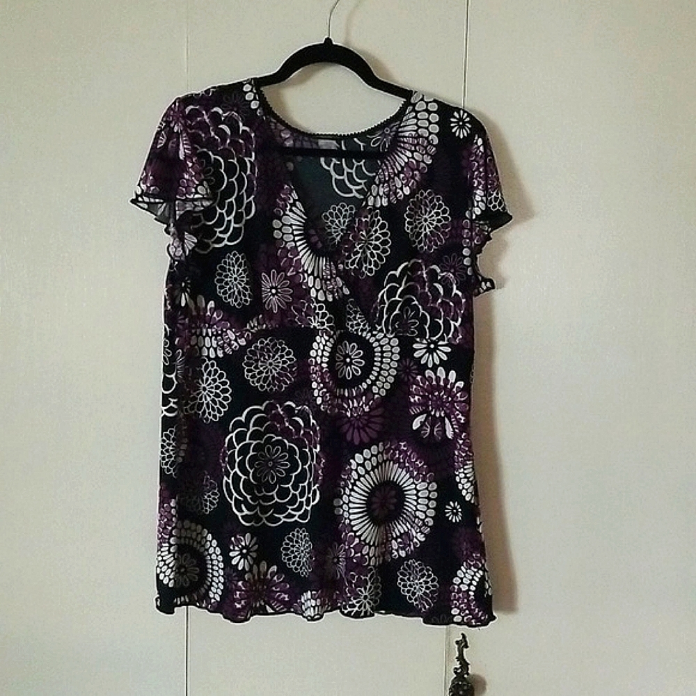 Plus size casual top 2X